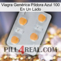 Viagra Genérica Píldora Azul 100 En Un Lado 24